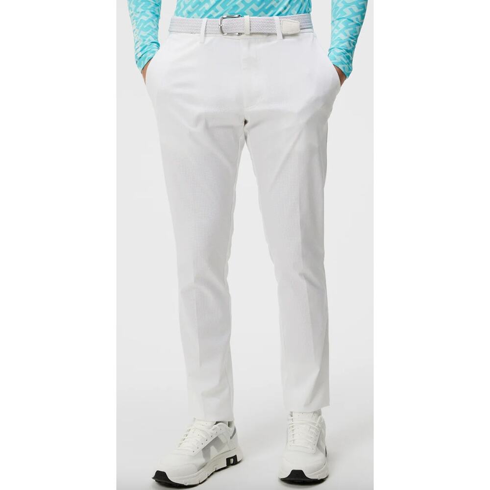 NWT. J. Lindeberg Vent Pant, White, 38x32